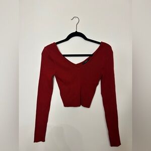 forever 21 red sweater